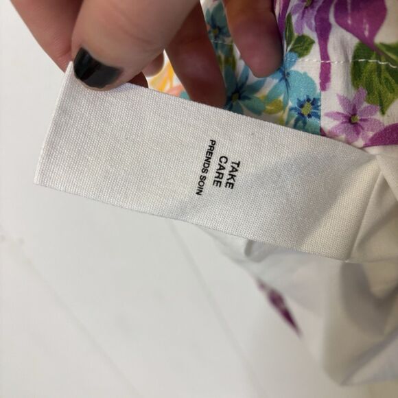 Avec Les Filles Size 6/Small Floral Mini Dress Anthropologie Soft Girl Feminine - Picture 9 of 12